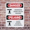 Signmission Safety Culture Sign, 7 in Width, Plastic, Rectangle, Bilingual OS-2PACK-DS-P-710-VS-1720 - alternate 8